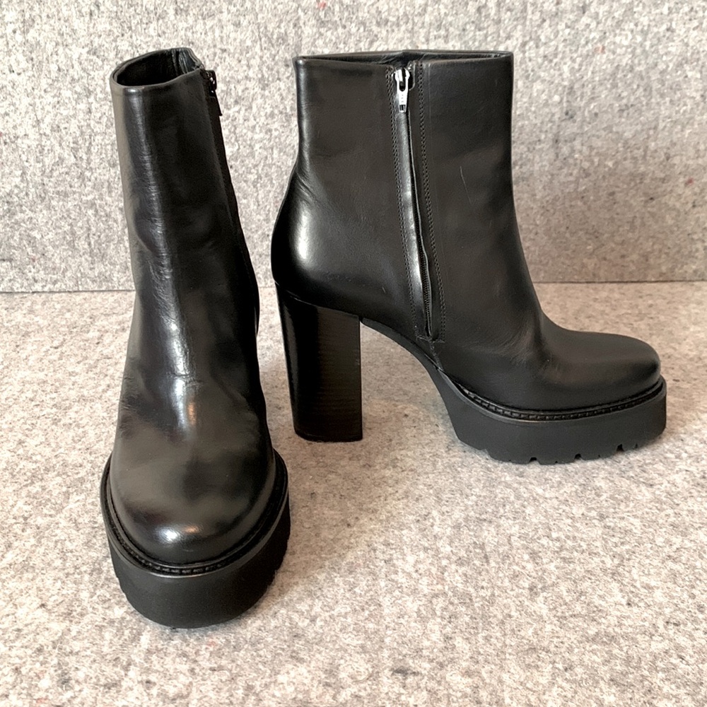 BNWT Vic Matie Detroit Platform Ankle Boots Black 10